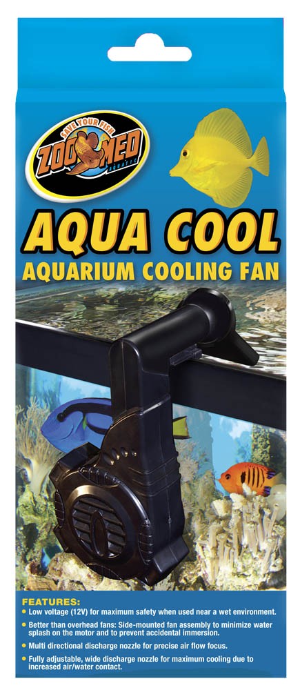 Zoo Med Aqua Cool Aquarium Cooling Fan Black