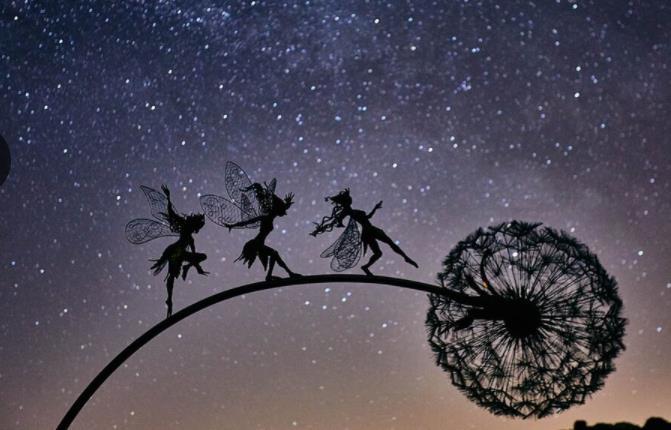 Flower Fairy Garden Miniature Sculptures Fairy Garden Decor