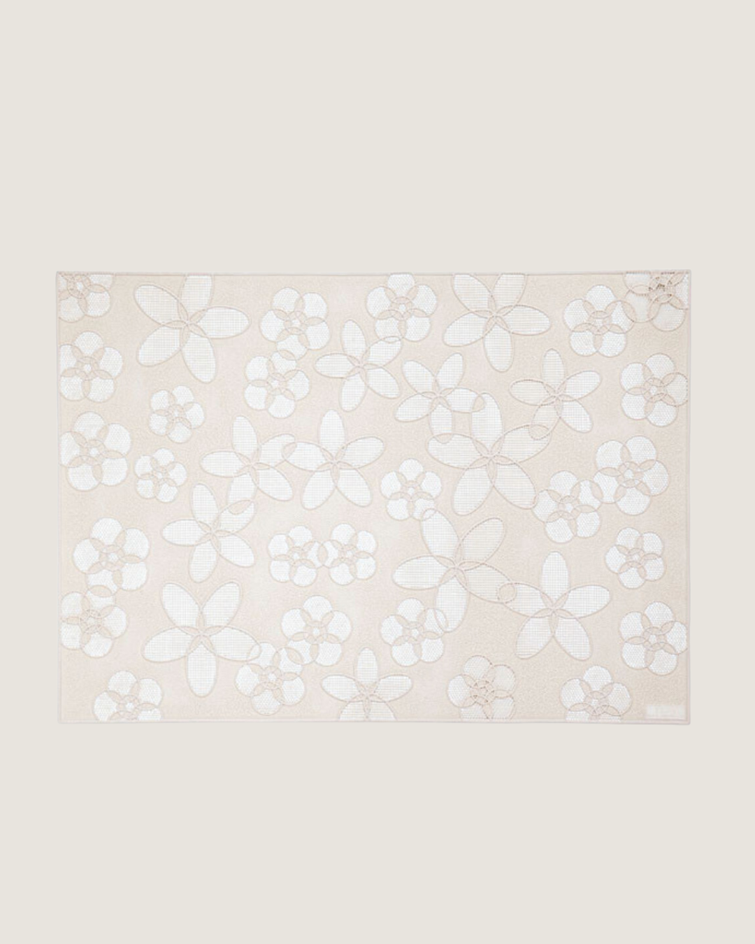 Cream Flowers Placemat