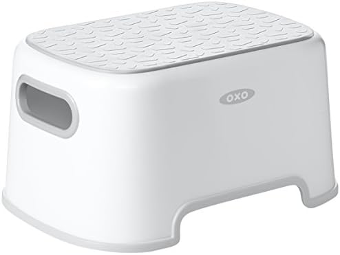 OXO Tot Step Stool, Gray, 7 Inch (Pack of 1)
