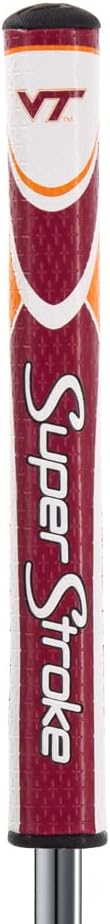 SuperStroke NCAA Traxion Tour Golf Putter Grip, Virginia Tech Hokies (Tour 2.0)
