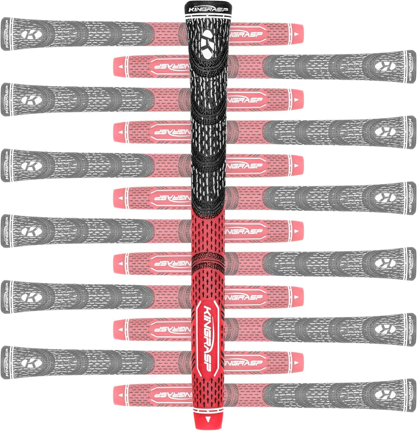 Golf Grips 13 Pack,Standard/Midsize, Hybrid Golf Club Grips, All Weather Control and High Feedback Golf Club Grips,6 Colors Optional