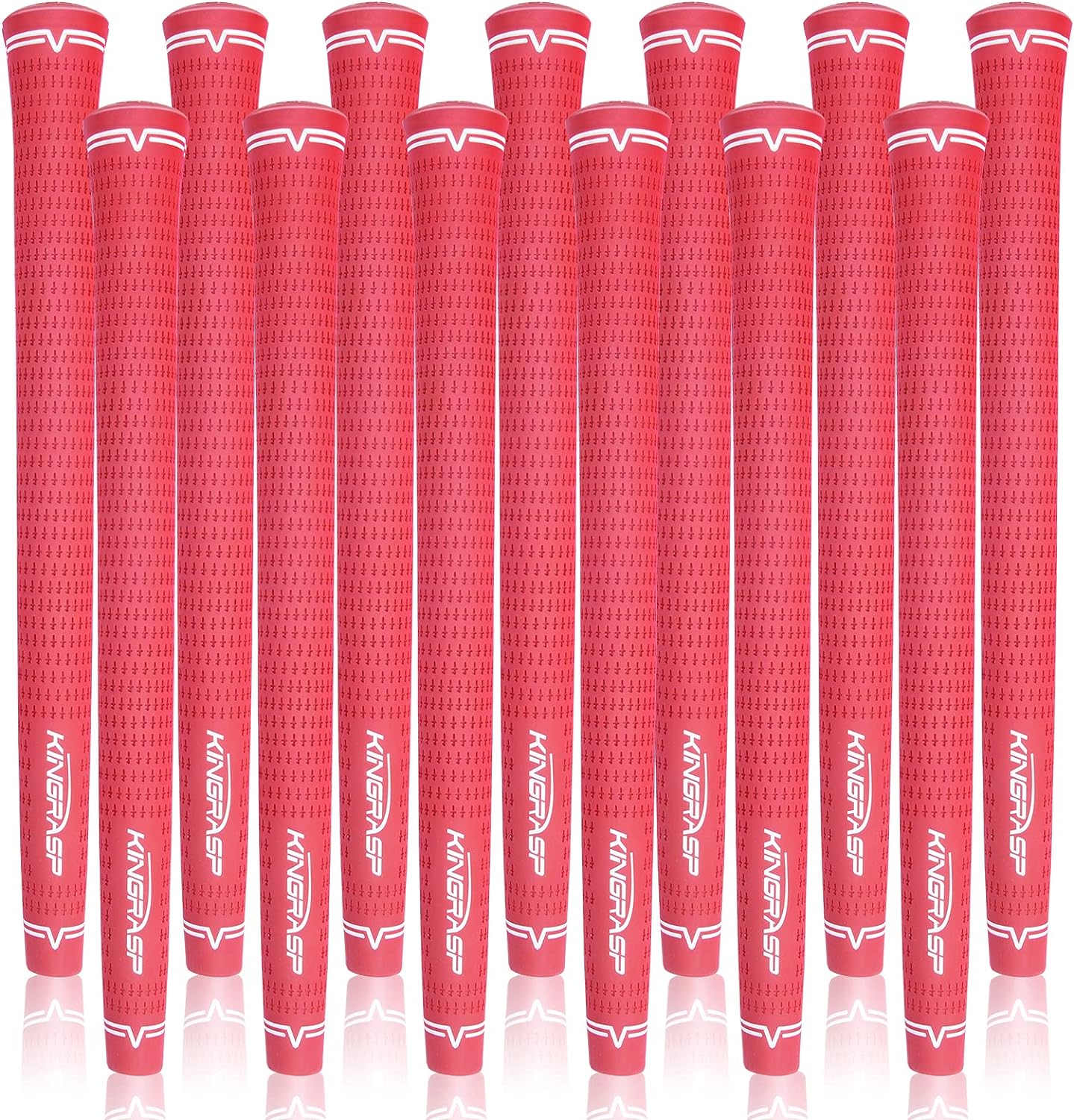 Golf Grips, Standard/Mid Size 5 Colors for Choice, Rubber Golf Club Grips Golf Grips Kit