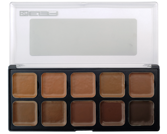 EBA Encore Alcohol Activated Palette - Skin Tone Deep Dark