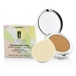 Clinique Beyond Perfecting Powder Foundation + Corrector - # 09 Neutral (mf-n) --14.5g/0.51oz By Clinique
