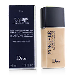 Christian Dior Diorskin Forever Undercover 24h Wear Full Coverage Water Based Foundation - # 010 Ivory --40ml/1.3oz By Christian Dior