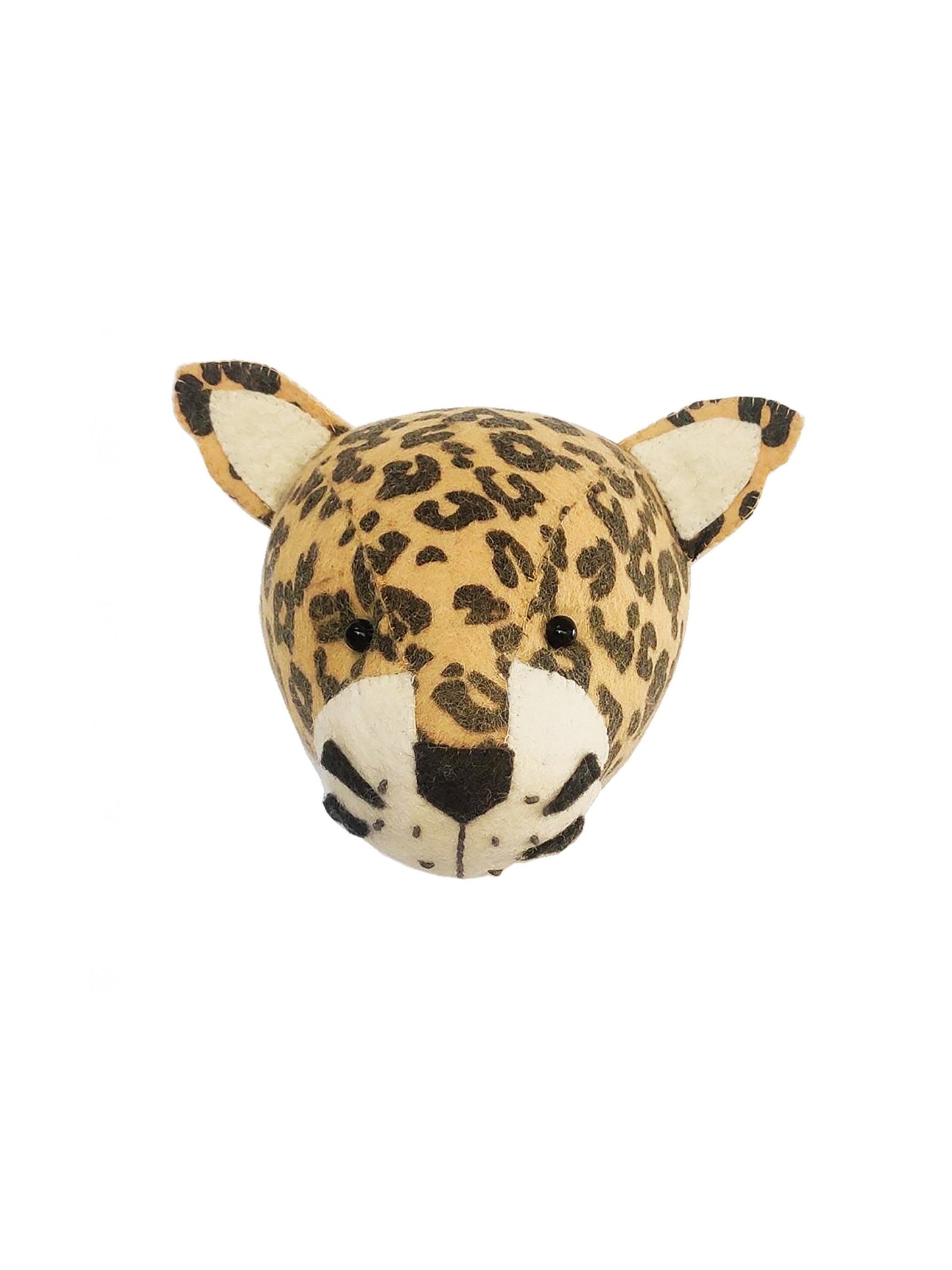 Fiona Walker England Mini Leopard Head
