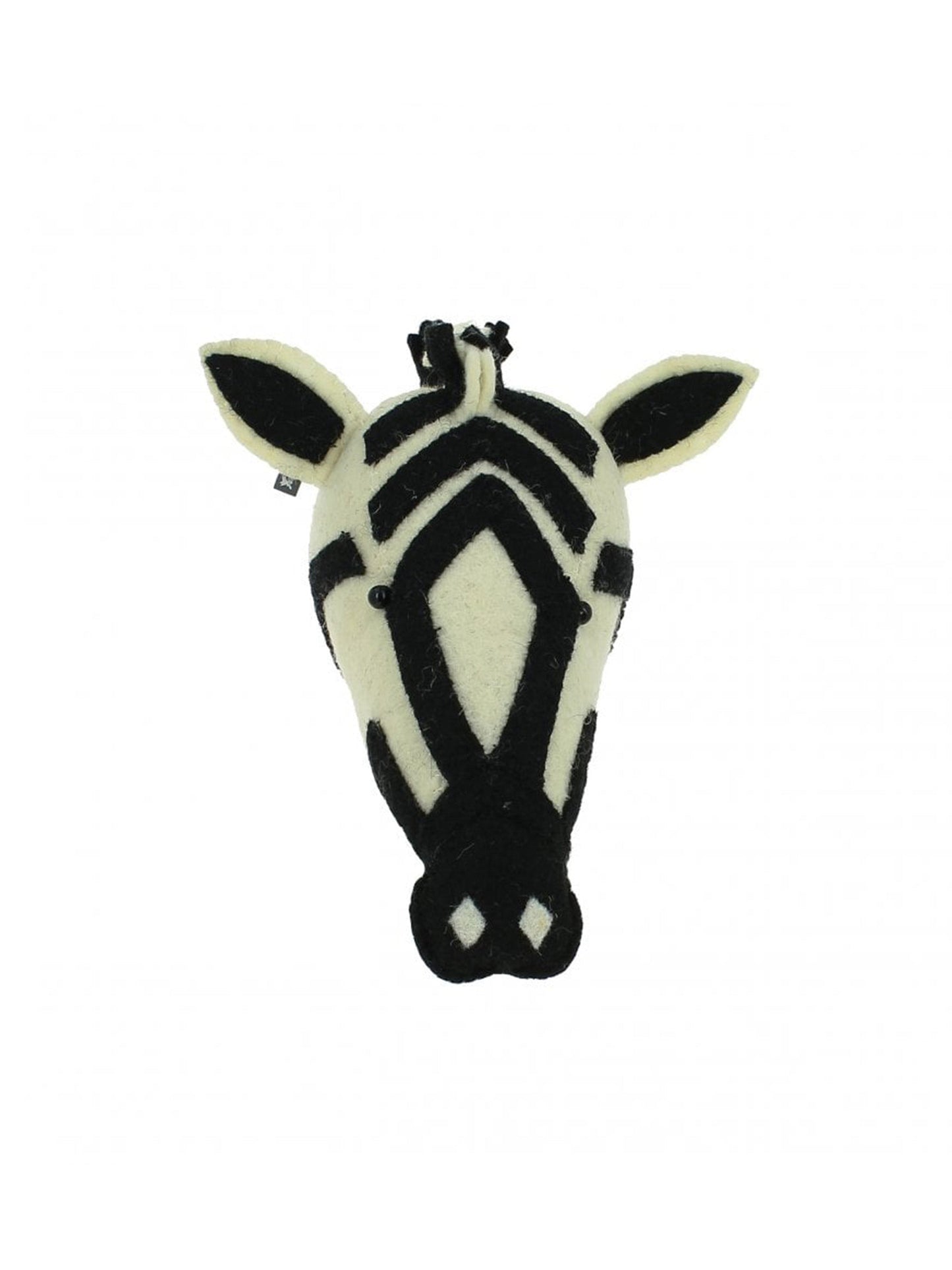 Fiona Walker England Mini Zebra Head