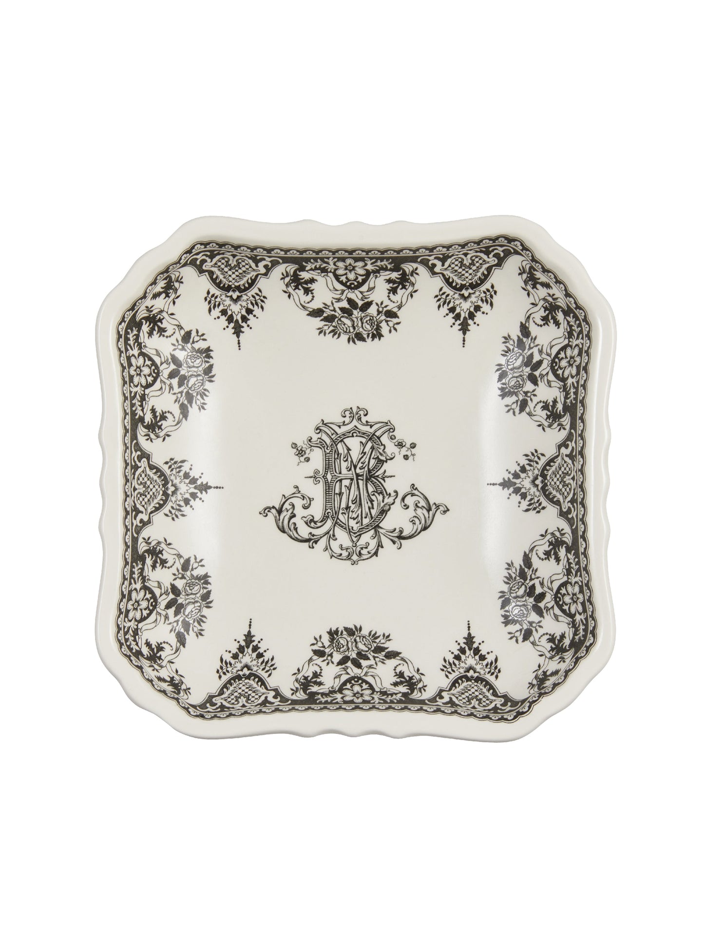 Gien Monogramme Jewelry Tray