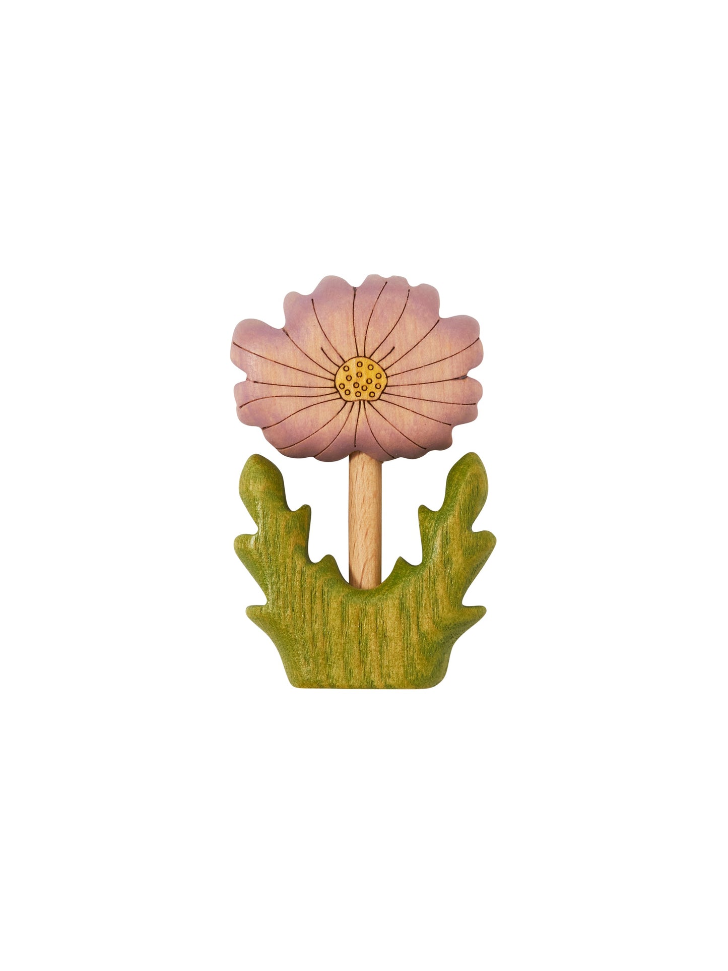 Hand Carved Astra Flower