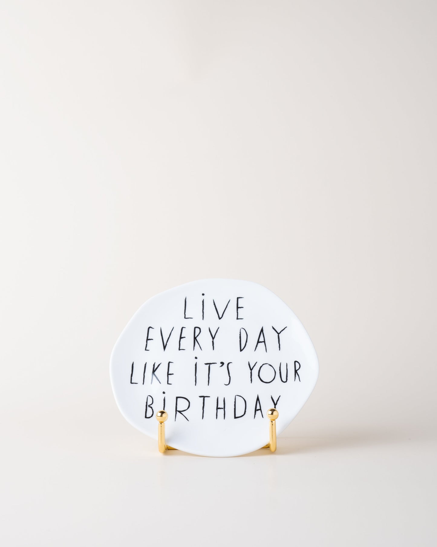 Plate/Live Every Day D14cm