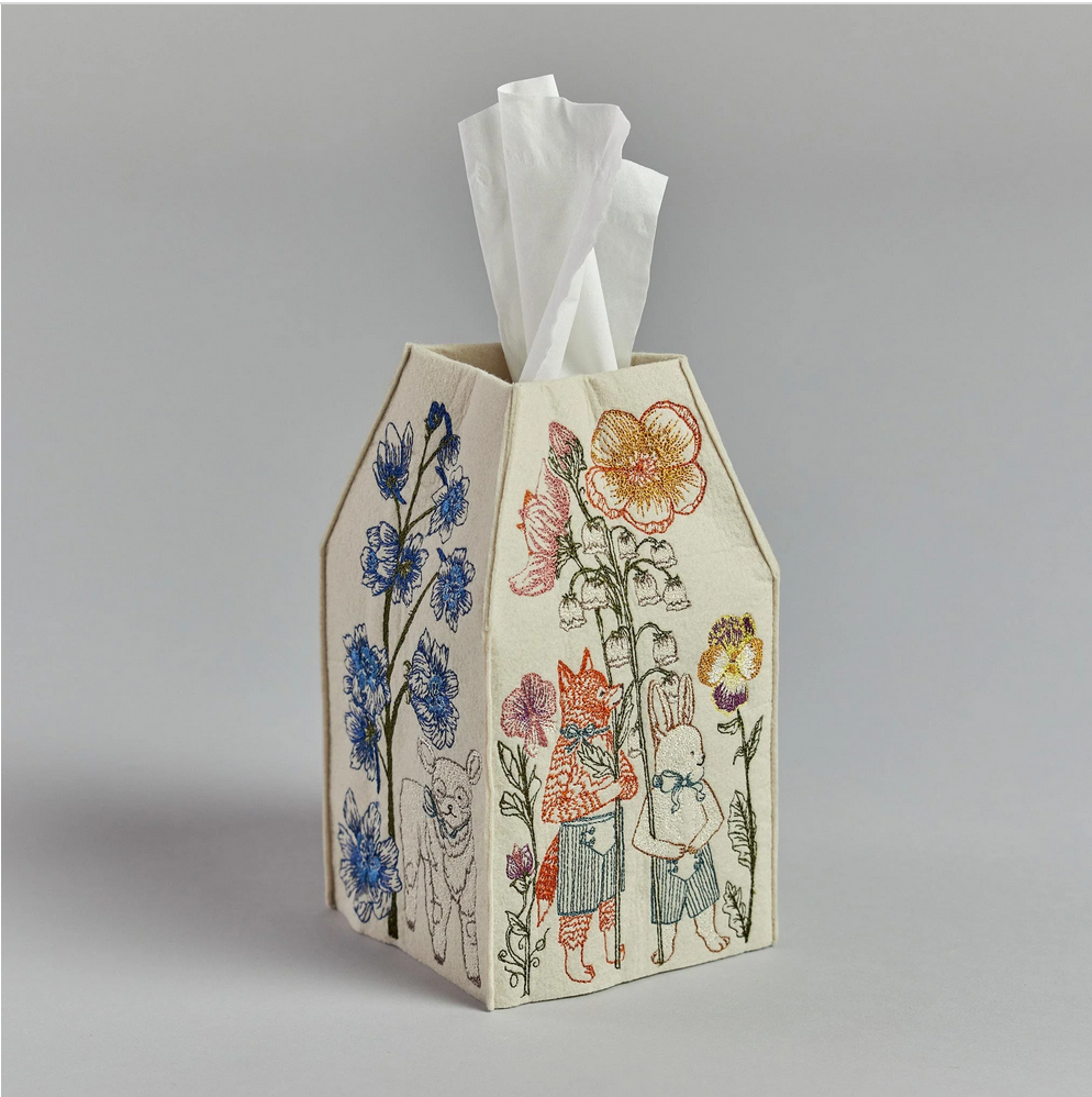 Spring Parade Tissue Box Cover