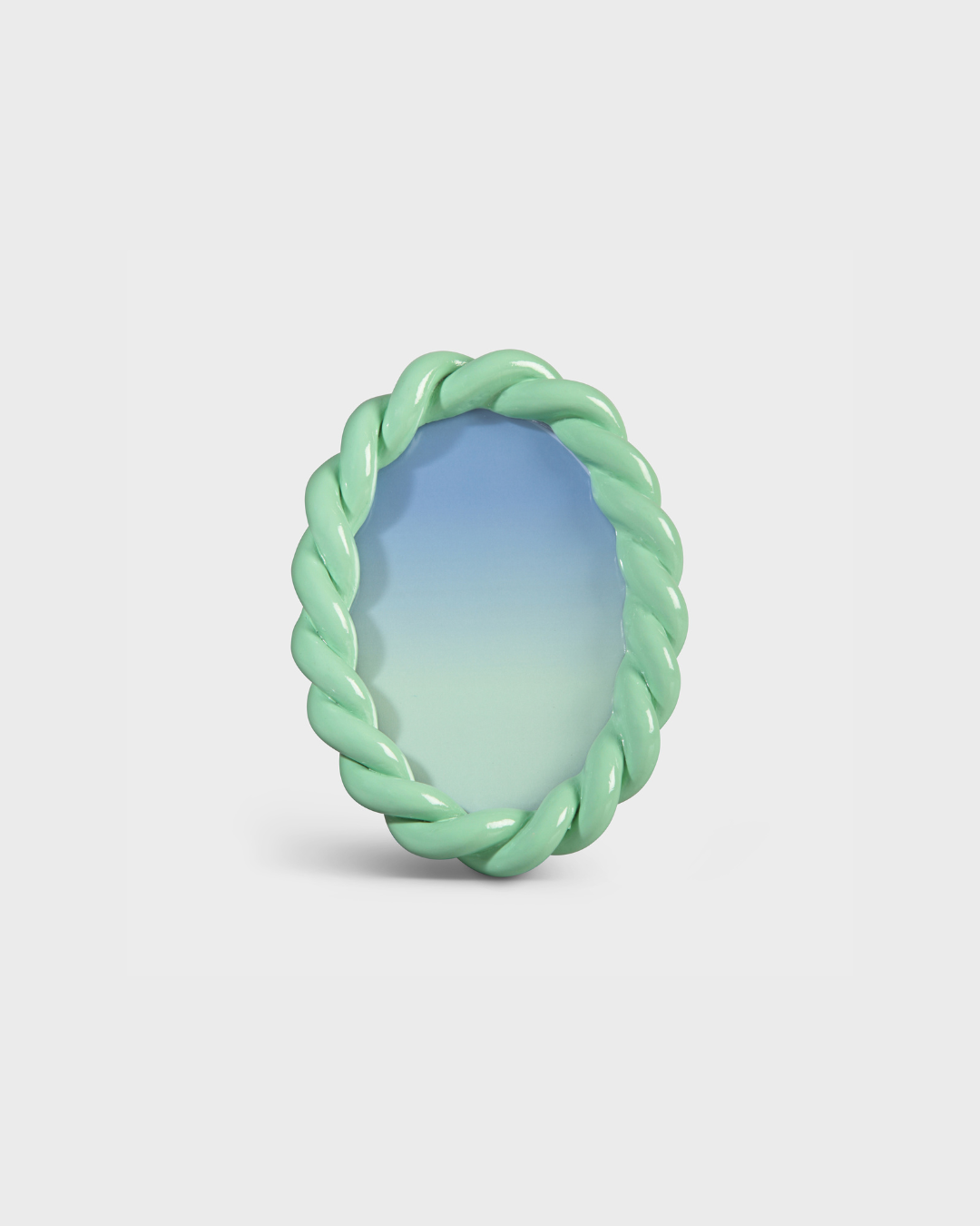 Photo Frame Oval Mint
