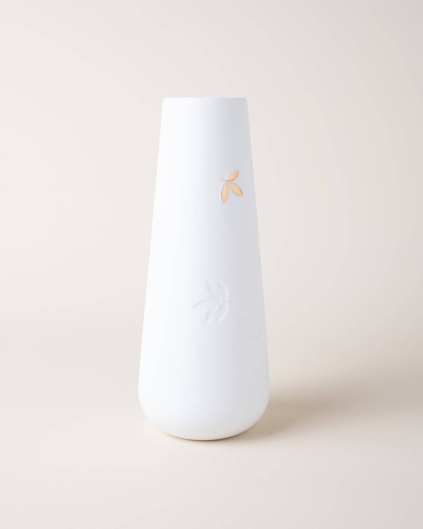 Vase Golden Leaf H21cm