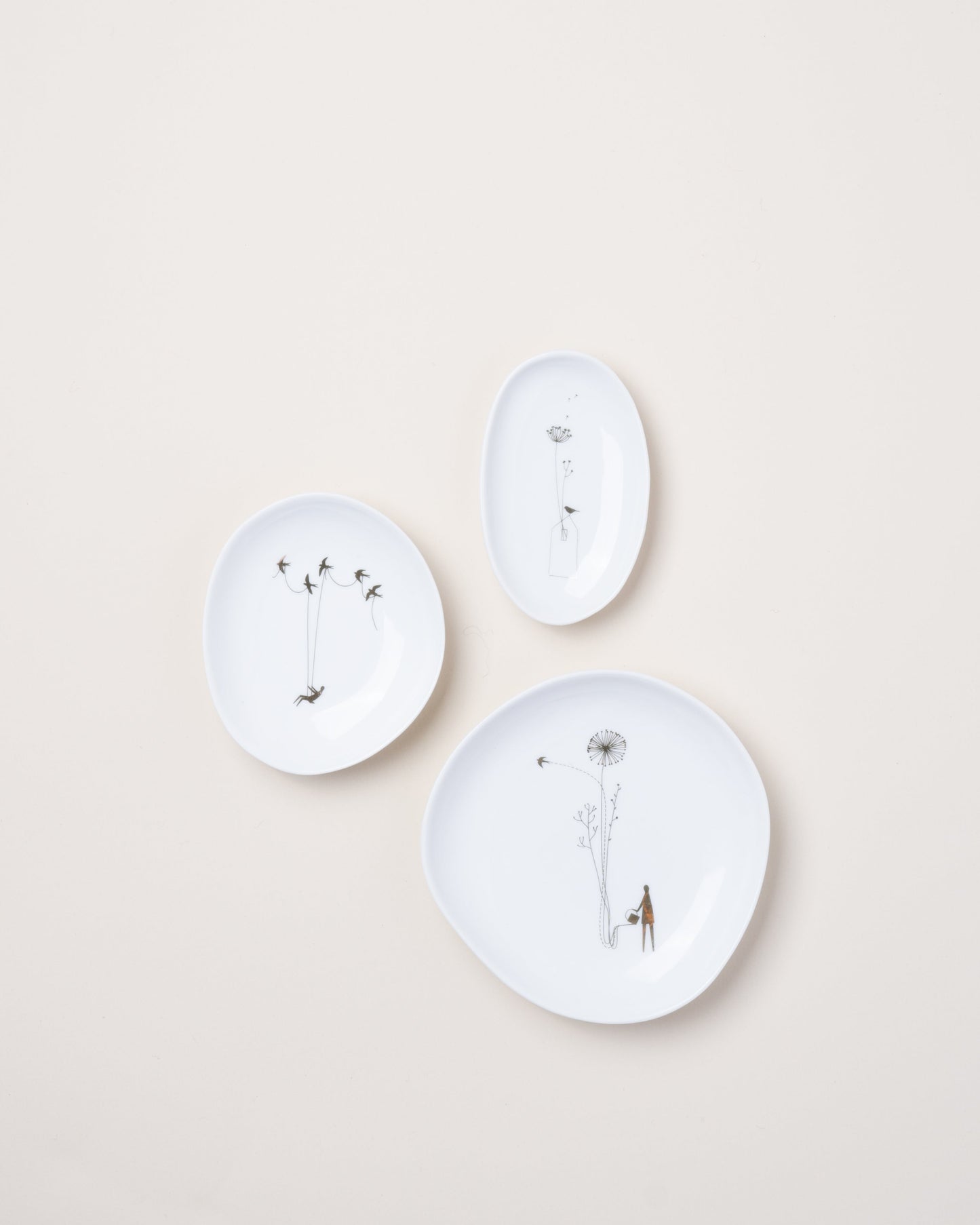 Wonderland Bowl Set 'Dandelion'