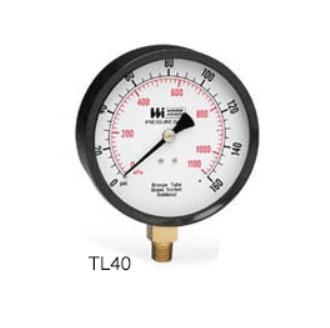 Weiss TL40-100-4L - General Purpose Pressure Gauge