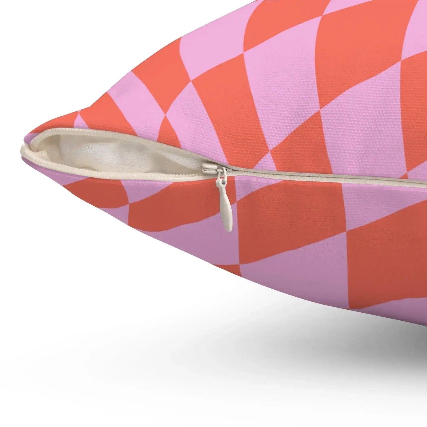 Checker Groovy Throw Pillow - MAIA HOMES