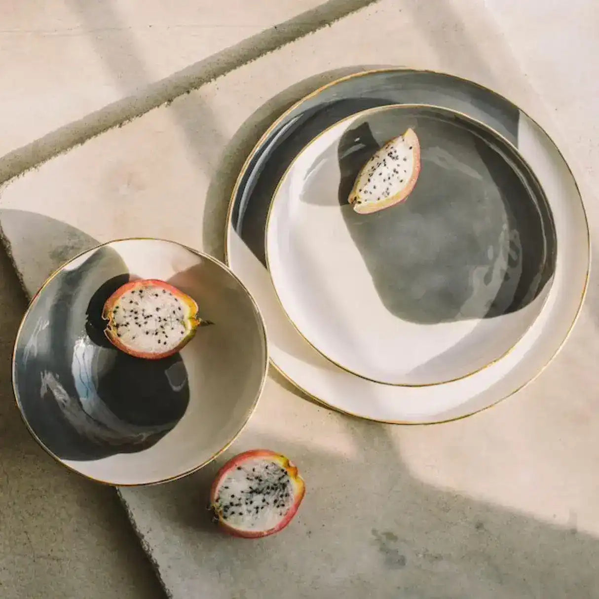 Handmade Porcelain Ombre Tableware