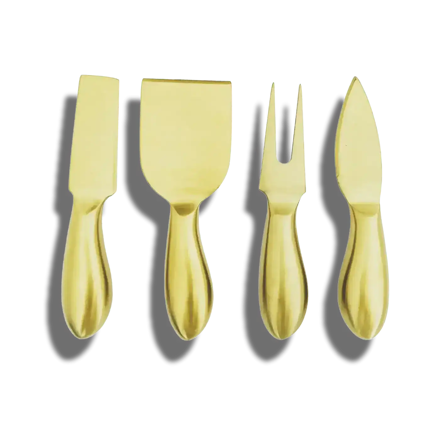 Maia Stainless Steel Mini Cheese Knife Set of 4