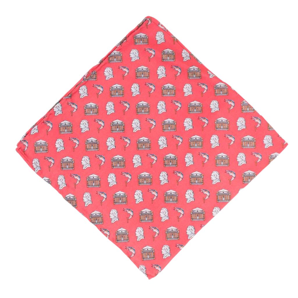 Cville Trio Custom Pocket Square by Bird Dog Bay - Country Club Prep