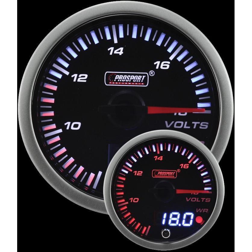 Prosport 52mm JDM Electrical Volt Gauge - Universal