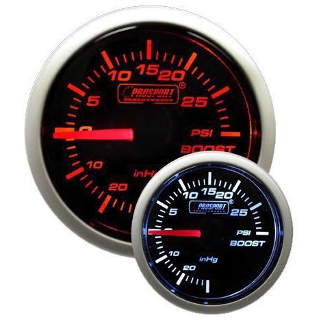 Prosport 52mm Performance Electric Boost Gauge - White/Amber - Universal