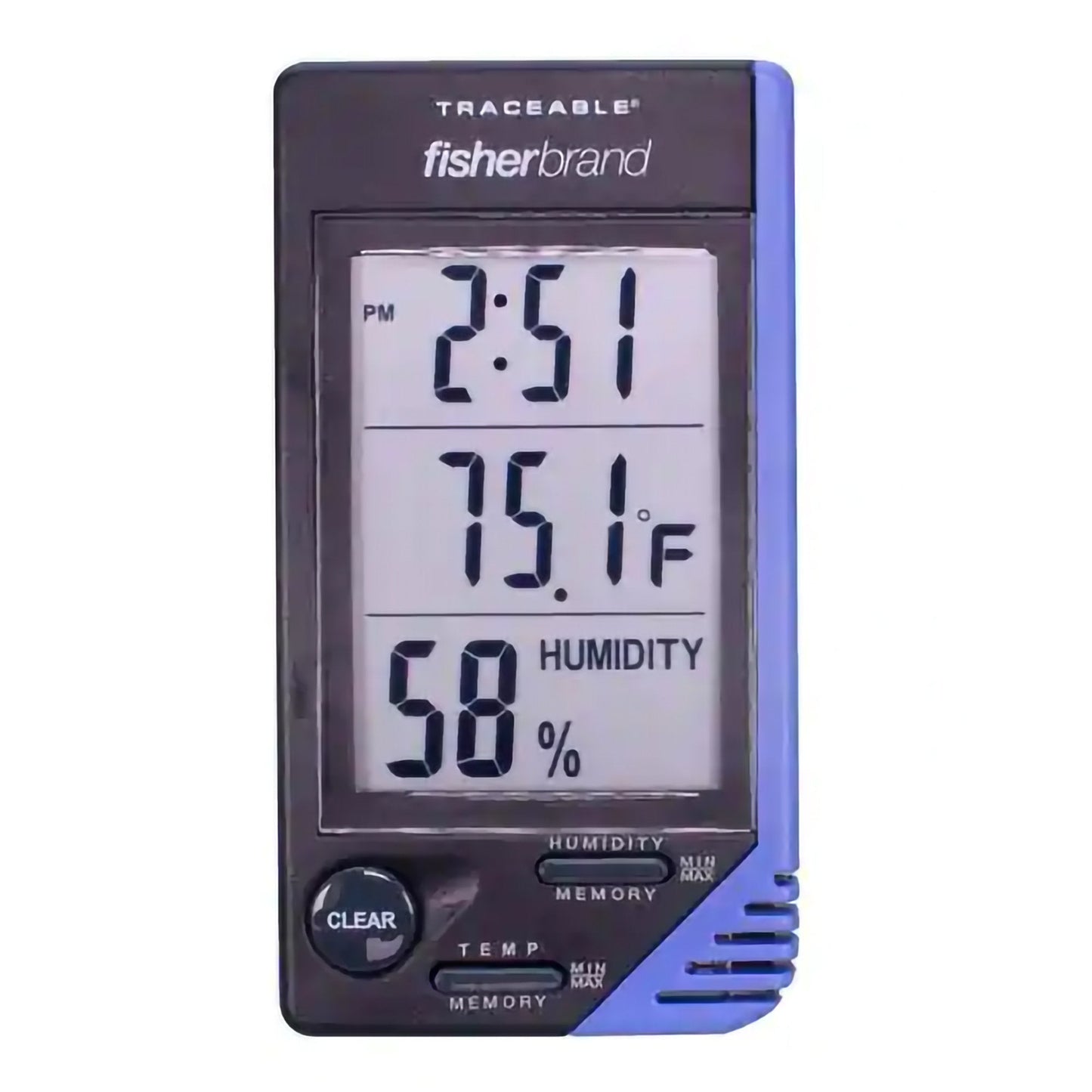 Fisherbrand™ Traceable® Digital Thermometer / Hygrometer, 32° to 122° F