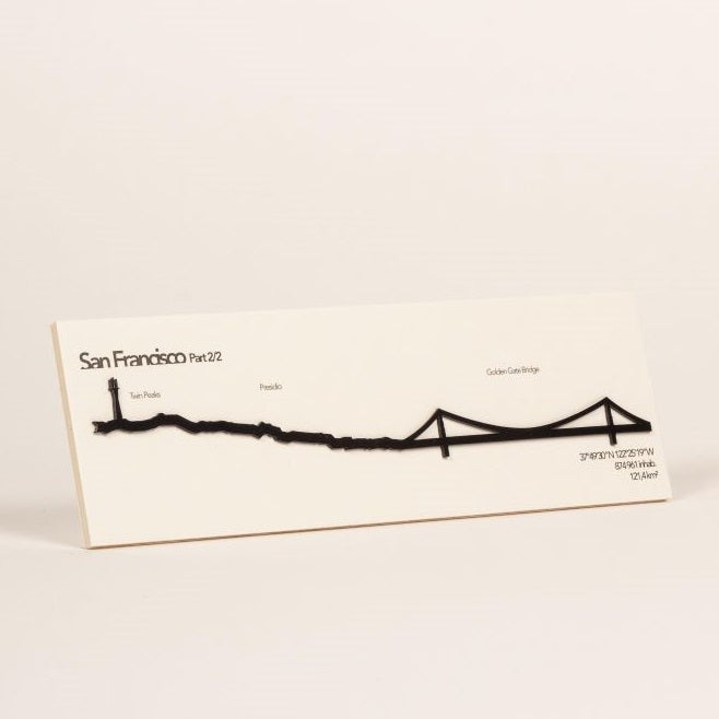 The Line City Skyline Silhouette Mini San Francisco