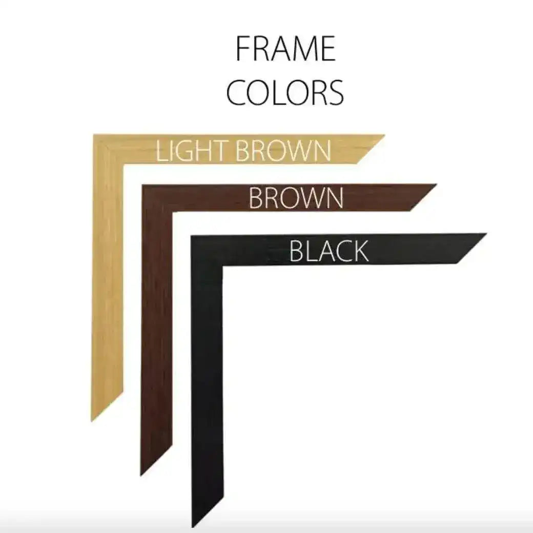 Vintage Britain Mountains Wall Poster Print