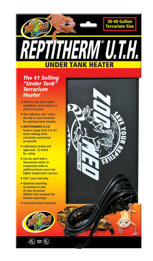 Zoo Med ReptiTherm Under Tank Heater (U,T,H) 8 in x 12 in Medium 16 Watts