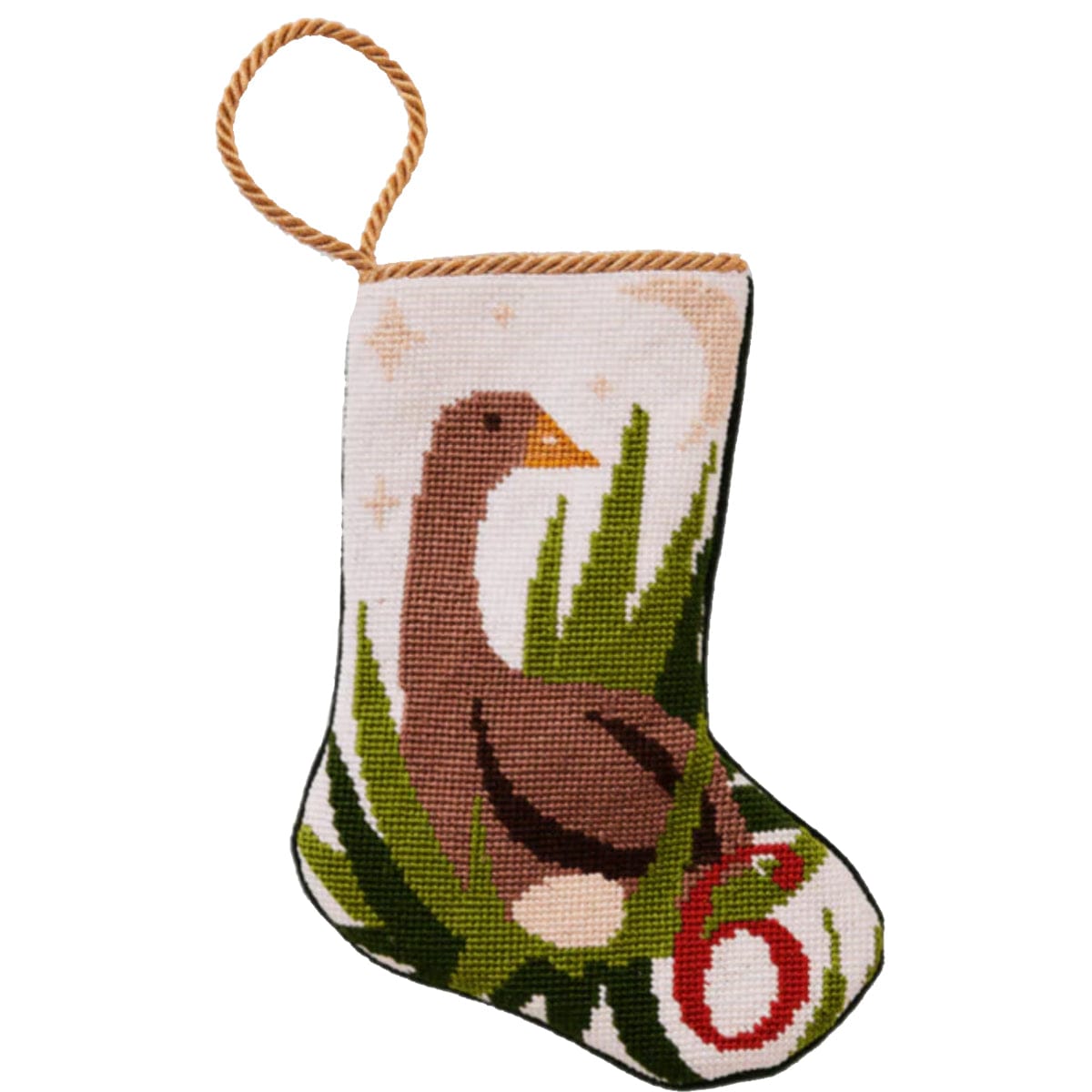 12 Days - 6 Geese a Laying Bauble Stocking