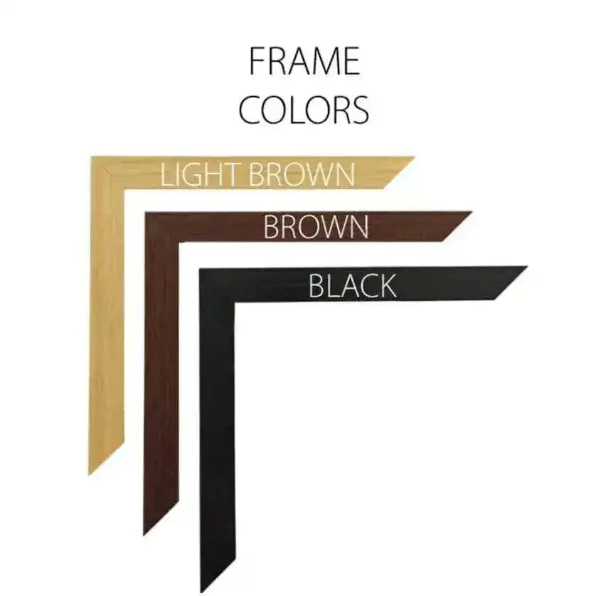 1862 Middle East Vintage Map Poster Print