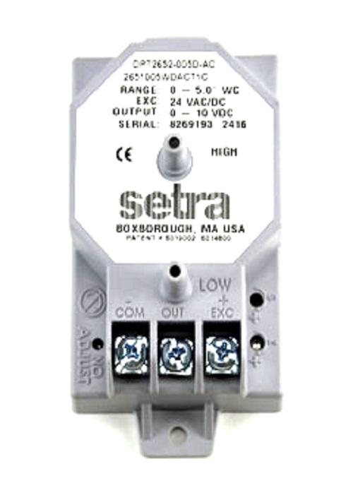 Johnson Controls DPT2652-005-D-AC - DIFF PRESS TRANSMITTER 0-5"WC