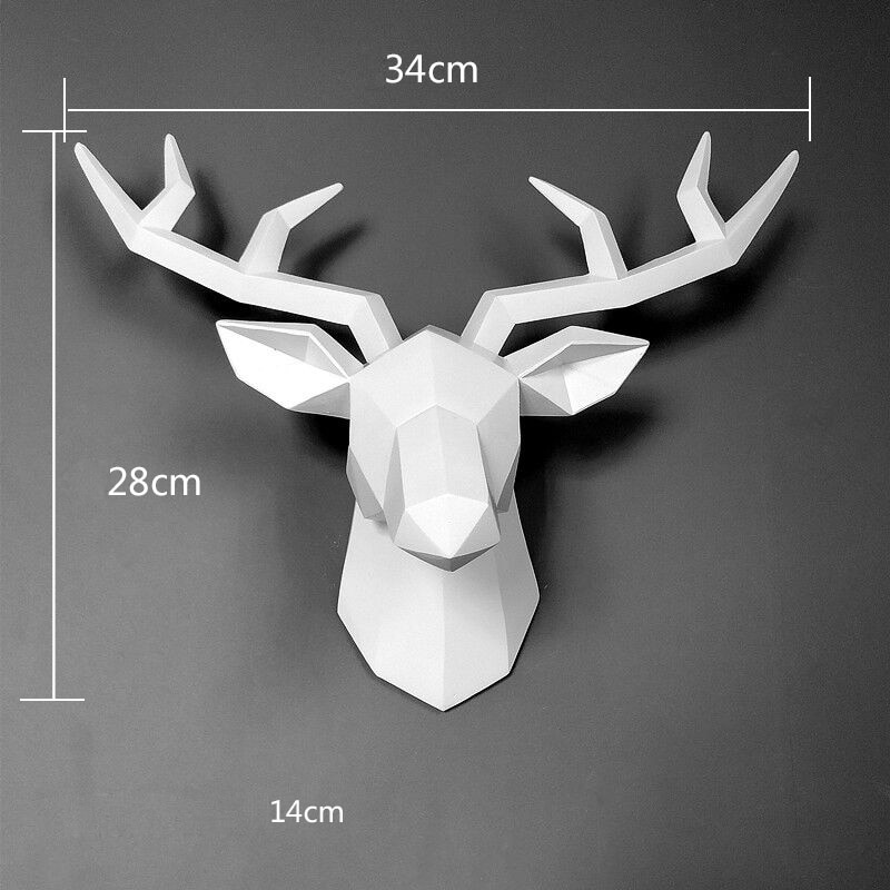 wall mount reindeer
