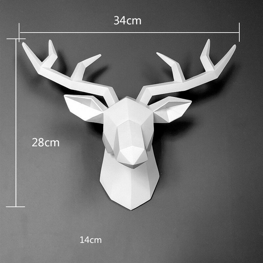 wall mount reindeer