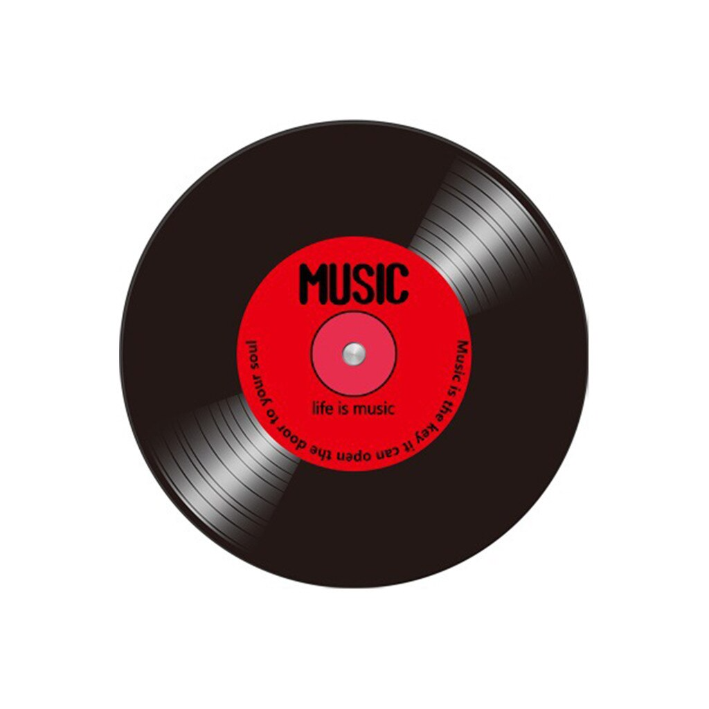 Retro Music CD Area Rug