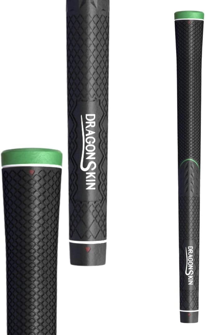 Dragon Golf Grip 3D Patented | Calm Advanced Standard: TPC-Infused Golf Club Grip for Unmatched Softness | All Weather Performance