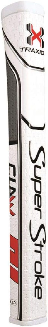 SuperStroke Traxion Claw Golf Putter Grip | Advanced Surface Texture That Improves Feedback and Tack | Minimize Grip Pressure with a Unique Parallel Design | Tech-Port