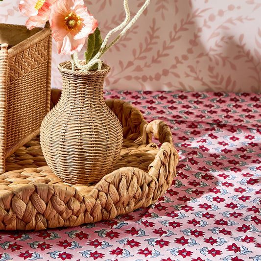 Round Scalloped Edge Tray