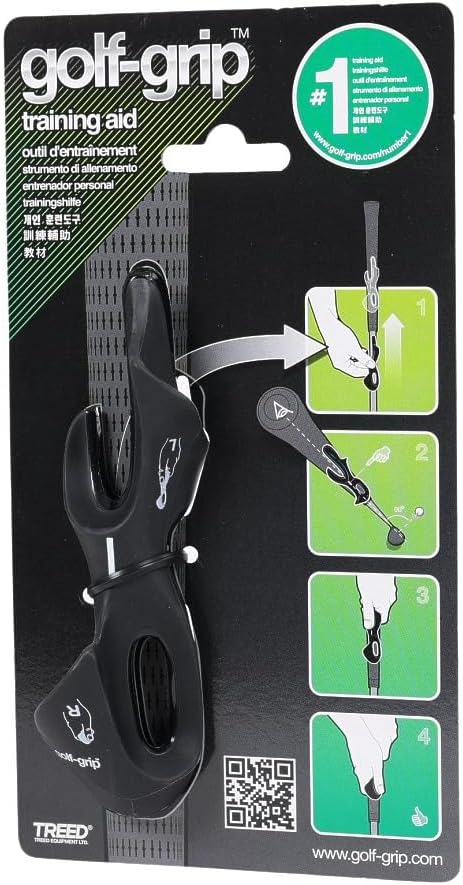 Golf Grip Training Aid - Black