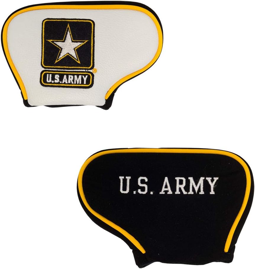 Team Golf Military Golf Club Mallet Putter Headcover, Fits Most Mallet Putters, Scotty Cameron, Daddy Long Legs, Taylormade, Odyssey, Titleist, Ping, Callaway