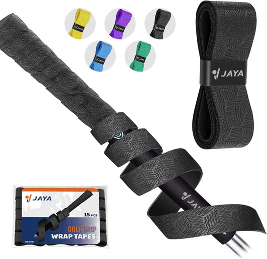 Golf Grip Wrapping Tapes, Innovative Regripping Solution for Golf Club Grips, 3 Or 15 Pack Tacky PU Overgrip Tapes, Options of 5 Colors, Enjoy a Fresh New Grip Experience