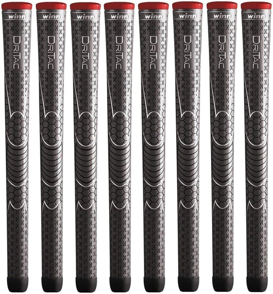 Winn DriTac Standard Dark Grey (Set of 8)