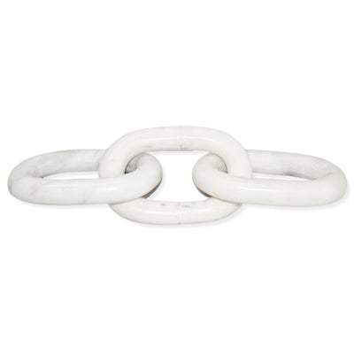 White Marble Chain Links