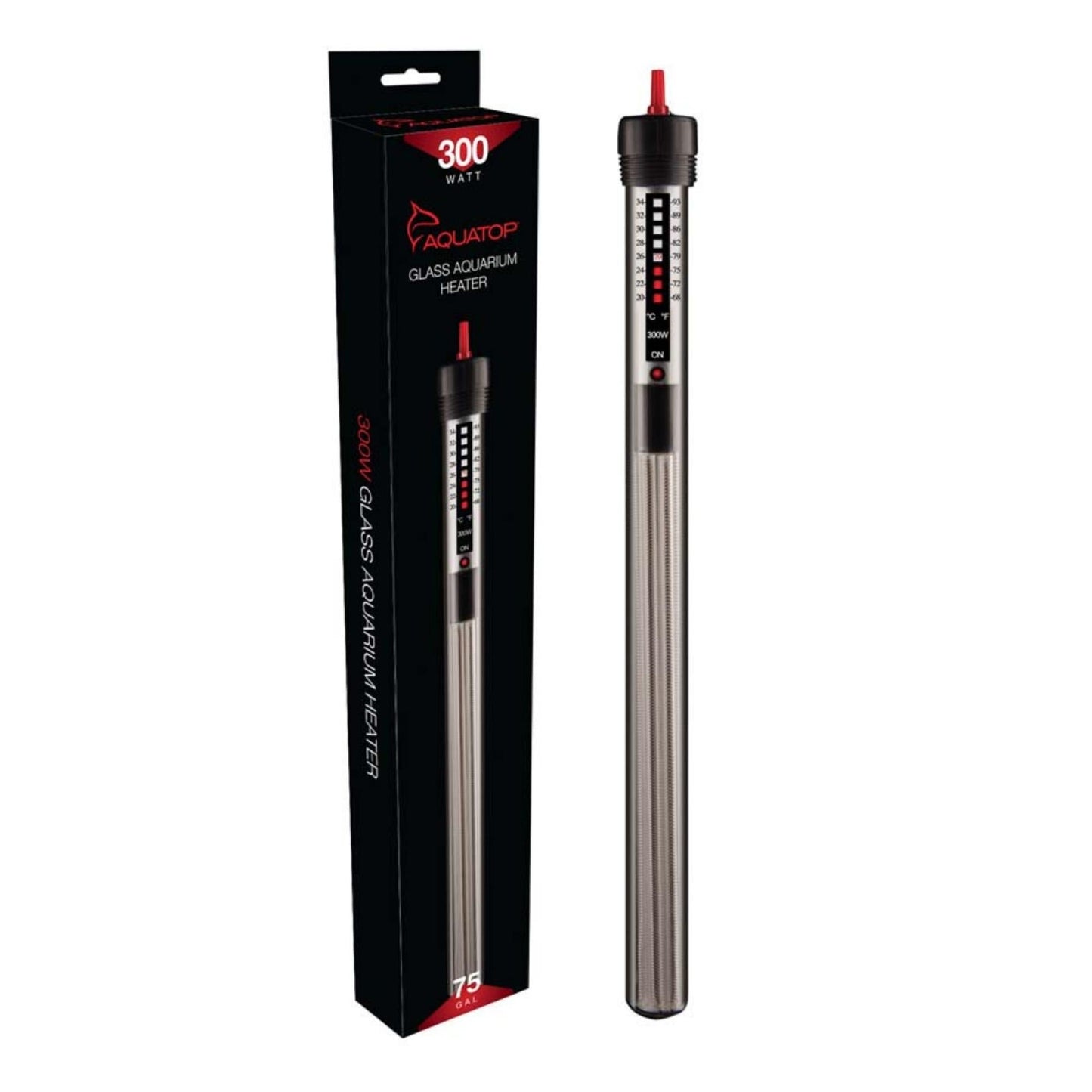 Aquatop Submersible Glass Aquarium Heater 300 Watt