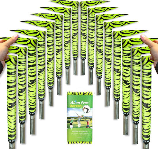 ALIEN PROS Golf Grip Wrapping Tapes - Innovative Golf Club Grip Solution - Enjoy a Fresh New Grip Feel in Less Than 1 Minute