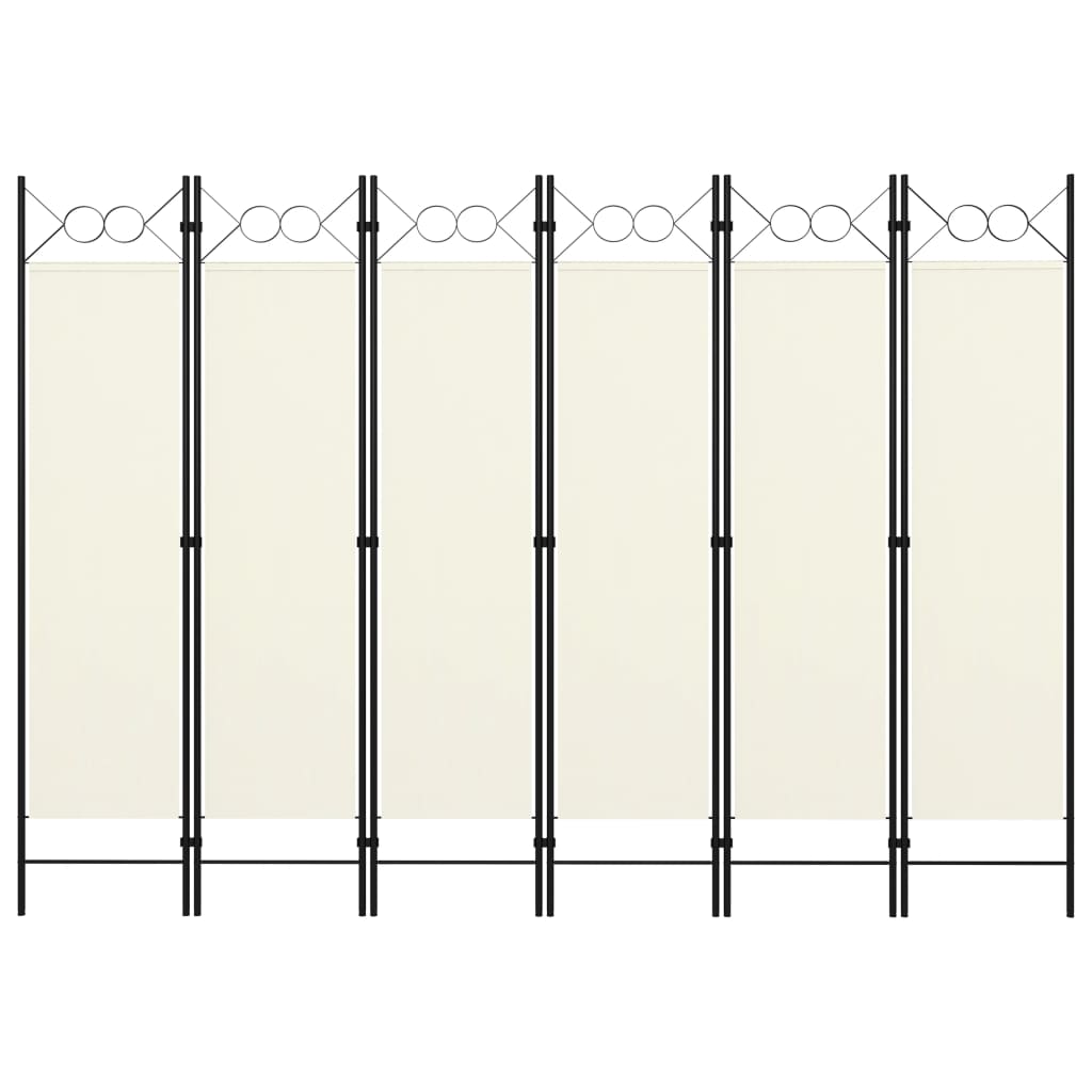 -Panel Room Divider Cream 47.2&quot;X70.9&quot;