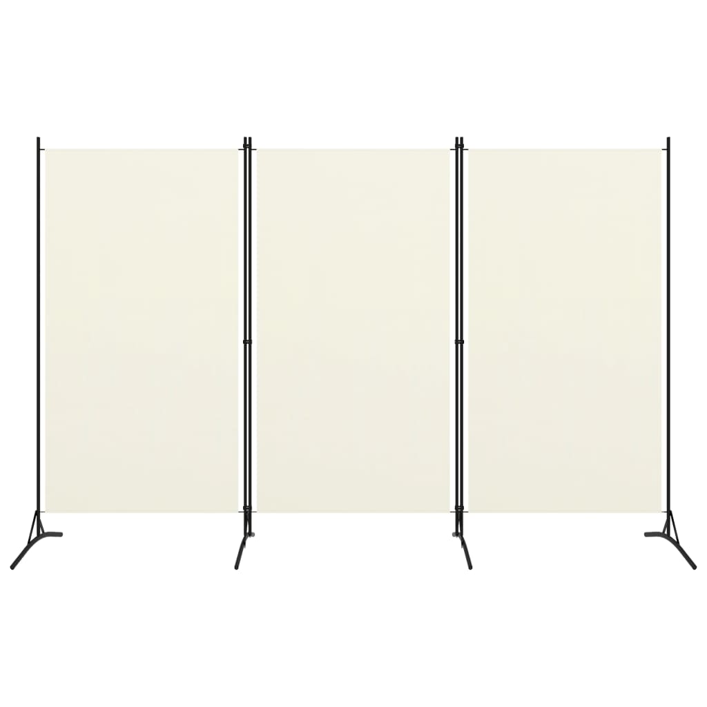 3-Panel Room Divider White