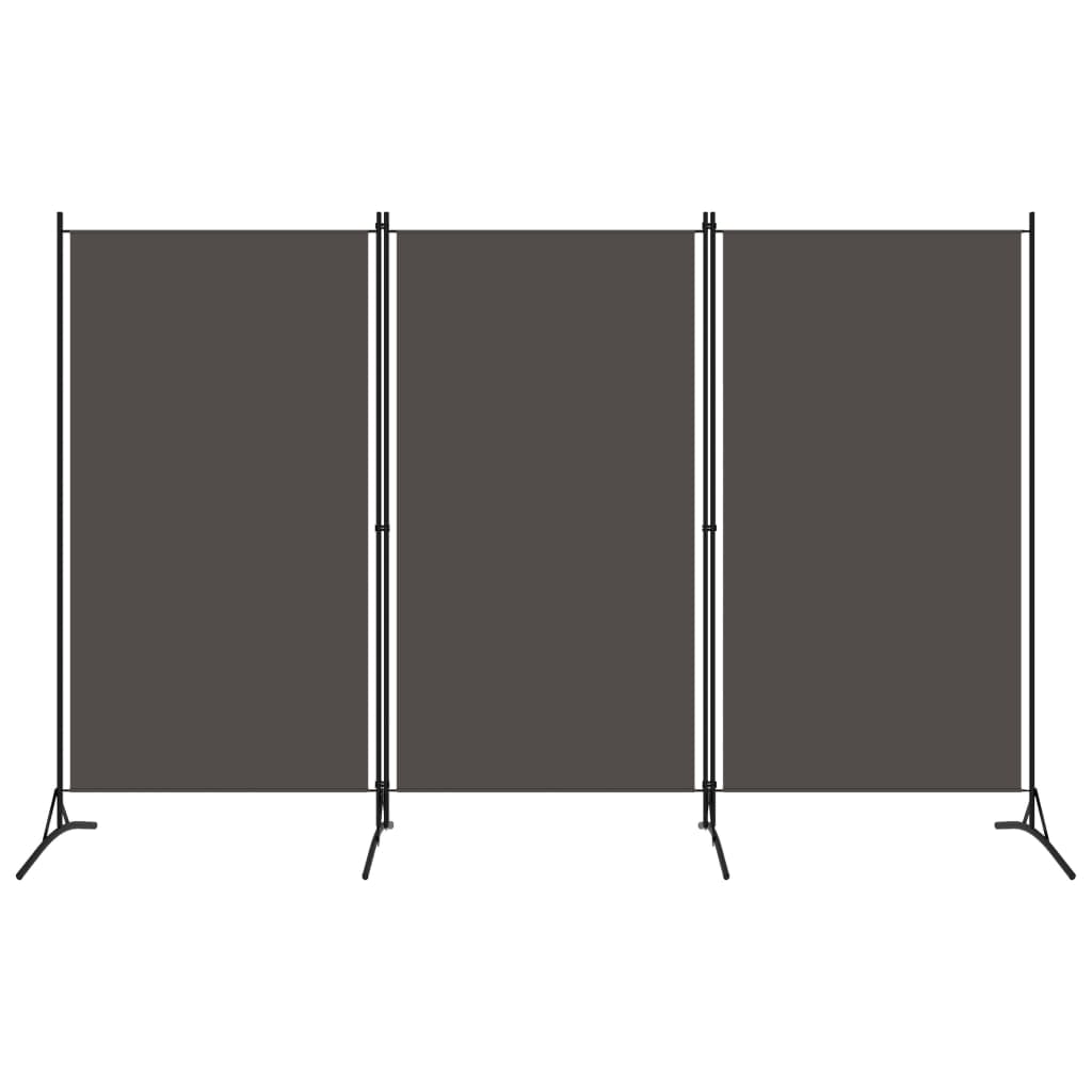3-Panel Room Divider White