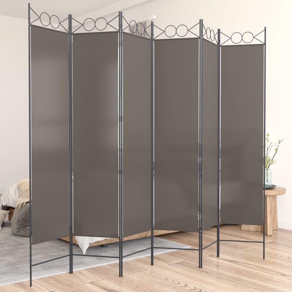 3-Panel Room Divider Fabric